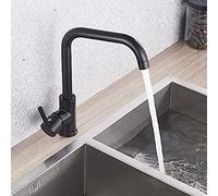 GGYTMQL Robinet de salle de bain de cuisine, mélangeur à froid chaud robinet de grue 360 Rotation de pont rotation compatible avec l'évier bassin de bain lavage moderne de conception