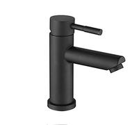 GGYTMQL Robinet d'évier de cuisine, salle de bain, robinet de lavabo, robinet de salle de bain brossé, robinet d'évier chaud ; mitigeur à froid robinets de grue d'eau monté sur pont robinet d'évier