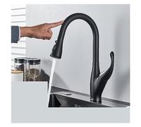 GGYTMQL Robinets de Cuisine à capteur Noir Mat