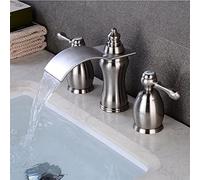 GGYTMQL Robinets d'évier, robinets, mélangeur de bassin robinet de bassin de salle de bain, robinet à eau de rose chaude et froide, mélangeurs d'évier répandus, robinets de lavage de pont