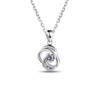 GGYTMQL S925 Collier en argent sterling Pendant la chaîne de clavicaux de la femme Sterling Collier Japonais et coréenne Version de bijoux en argent