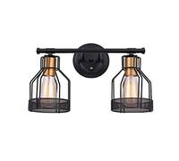 GGYTMQL Salon Creative Interior Wall Lampe, Lampe de Style Industriel rétro Lumière Murale, Couloir en Fer de lit de poncées Mural, pour Une appicinerie Murale Nordique E27