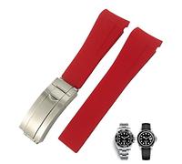 GGYTMQL Sangle de montée pour Submariner 20 mm GMT Yacht-Master Daytona Deepsea 20 mm 21 mm Extrémité incurve