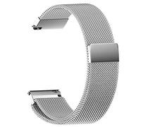 GGYTMQL Sangle de montre 18 mm 20 mm 22 mm Bandoues de montre en boucle universelle Smart Metal Inneildless Band Men; Les femmes regardent