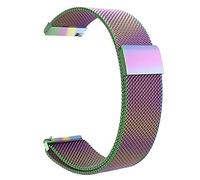 GGYTMQL Sangle de montre 18 mm 20 mm 22 mm Bandoues de montre en boucle universelle Smart Metal Inneildless Band Men; Les femmes regardent