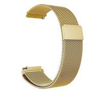 GGYTMQL Sangle de montre 18 mm 20 mm 22 mm Bandoues de montre en boucle universelle Smart Metal Inneildless Band Men; Les femmes regardent