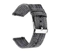 GGYTMQL Sangle de montre 22 mm 20 mm STRAPE NYLON STRAP 22 mm Bandue de monator à version rapide 18 mm (gris, 22 mm)