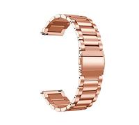 GGYTMQL Sangle de Montre adaptée à la Sangle de Bracelet en métal de Montre Intelligente, adaptée à 20 mm, 22 mm Brotte en Acier Inoxydable Interchangeable / 20 mm/Argent Noir