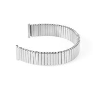 GGYTMQL Sangle de montre élastique en métal en acier inoxydable 12 mm 14 mm 16 mm 18 mm 20 mm bracelet réglable hommes Femmes Bracelet de remplacement universel