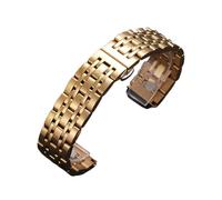 GGYTMQL Sangle d'extrémité incurvée Arc 16 mm 18 mm 19 mm 20 mm 21 mm 22 mm Bande de montre en acier en acier inoxydable solide 22 mm 22 mm