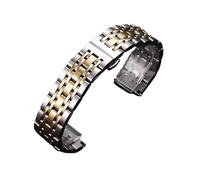 GGYTMQL Sangle d'extrémité incurvée Arc 16 mm 18 mm 19 mm 20 mm 21 mm 22 mm Bande de montre en acier en acier inoxydable solide 22 mm 22 mm