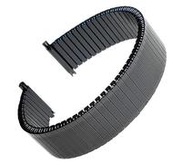 GGYTMQL Sangle élastique en acier inoxydable 16/17/18/19/20/21 / 22 mm Extension Universelle Extension Metal Watch Band Men Femmes ACCESSOIRES DE TRANSBOUCHE