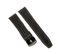 GGYTMQL Sangle en cuir Men Watch Remplacement STRAP RELACHER BAR Spring
