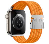 GGYTMQL Sangle en Nylon Haute densité pour Ultra Band 49mm 10 9 8 7 46mm 45 41 44 40mm 42 mm Bracelet élastique tressé pour la série Iwatch 6 SE 5 4 WatchBands