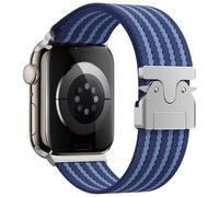 GGYTMQL Sangle en Nylon Haute densité pour Ultra Band 49mm 10 9 8 7 46mm 45 41 44 40mm 42 mm Bracelet élastique tressé pour la série Iwatch 6 SE 5 4 WatchBands