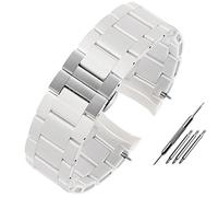 GGYTMQL Silicone Rubber Watch Bandle pour AR5890 AR5889 AR5858 AR5920 AR5868 AR8023 MAN 23 mm Femme 20 mm en acier en caoutchouc Bracelet de bande de montre en caoutchouc