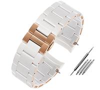 GGYTMQL Silicone Rubber Watch Bandle pour AR5890 AR5889 AR5858 AR5920 AR5868 AR8023 MAN 23 mm Femme 20 mm en acier en caoutchouc Bracelet de bande de montre en caoutchouc