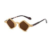 GGYTMQL Small Frame Retro Hip-Hop Hommes et Femmes Lunettes de Soleil en Plein air Photo Party Party Trends Sunglasses Gift