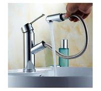 GGYTMQL Sortez de la salle de bain mélangeur de robineur en or robinet de salle de bain chromé chrome retirer le robinet de lavabo en laiton torneira banheiro (couleur: rosso)