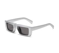 GGYTMQL Steapunk épais Cadre Sport Lunettes de Soleil Lunettes de Soleil Tendance Femmes Miroir Verres de Soleil Hommes Punk carrés Petites Nuances de Lunettes