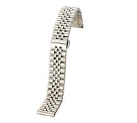 GGYTMQL STRAPE MONTRE MÉTAL-acier inoxydable 12 mm 14 mm 16 mm 18 mm 20 mm 22 mm STRAPE D'EXTATS CURVE CURVE