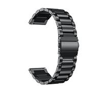 GGYTMQL STRAPE MONTRE METAL STRAP ACTEUR INOXED ACTEUR 20MM 22 mm Remplacement rapide Accessoires de montre / 22 mm/Rose en argent