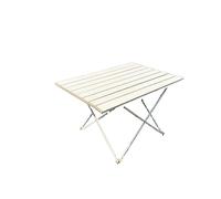 GGYTMQL Table à Manger Pliante en Aluminium Alliage Portable Pliable de randonnée Pliable Dîner de Camping Fournitures