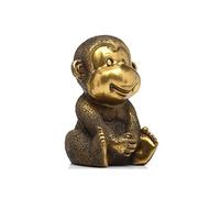 GGYTMQL Table Desktop Decor Brass Animal Singe de Bureau de Bureau