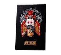 GGYTMQL Table Desktop Decor Sichuan Opera Fasial Makeup Doll Decoration décorations Pékin Opéra Fasial Makeup Doll Pendant Chinoiserie Sichuan Gifts Living Room Dining Room Decorations Ornement (Col