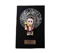 GGYTMQL Table Desktop Decor Sichuan Opera Fasial Makeup Doll Decoration décorations Pékin Opéra Fasial Makeup Doll Pendant Chinoiserie Sichuan Gifts Living Room Dining Room Decorations Ornement (Col