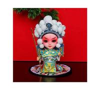 GGYTMQL Table Desktop Decor Traditionnel Opéra Chinois Décorations de Maquillage pour Le Visage Pékin Special Doll Decorations Cadeaux de Style Chinois Ornement (Couleur: 9)