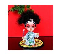 GGYTMQL Table Desktop Decor Traditionnel Opéra Chinois Décorations de Maquillage pour Le Visage Pékin Special Doll Decorations Cadeaux de Style Chinois Ornement (Couleur: 9)