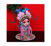 GGYTMQL Table Desktop Decor Traditionnel Opéra Chinois Décorations de Maquillage pour Le Visage Pékin Special Doll Decorations Cadeaux de Style Chinois Ornement (Couleur: 9)
