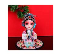 GGYTMQL Table Desktop Decor Traditionnel Opéra Chinois Décorations de Maquillage pour Le Visage Pékin Special Doll Decorations Cadeaux de Style Chinois Ornement (Couleur: 9)