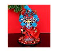 GGYTMQL Table Desktop Decor Traditionnel Opéra Chinois Décorations de Maquillage pour Le Visage Pékin Special Doll Decorations Cadeaux de Style Chinois Ornement (Couleur: 9)
