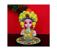 GGYTMQL Table Desktop Decor Traditionnel Opéra Chinois Décorations de Maquillage pour Le Visage Pékin Special Doll Decorations Cadeaux de Style Chinois Ornement (Couleur: 9)