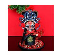 GGYTMQL Table Desktop Decor Traditionnel Opéra Chinois Décorations de Maquillage pour Le Visage Pékin Special Doll Decorations Cadeaux de Style Chinois Ornement (Couleur: 9)