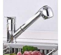 GGYTMQL Tapisseur de lavabo de cuisine avec robinet de cuisine et froide de cuisine à pulvéris