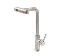GGYTMQL Touchez Le Robinet de Cuisine Sensible avec capteur Black G3 / 8 3 Modes Modes Crane Crane FINISE Nickel Bracke
