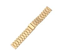 GGYTMQL Unisexe 20 mm 22 mm Séances de groupe en acier inoxydable Band metal adapté aux montres traditionnelles Smart Watch Bands