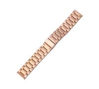 GGYTMQL Unisexe 20 mm 22 mm Séances de groupe en acier inoxydable Band metal adapté aux montres traditionnelles Smart Watch Bands