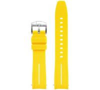 GGYTMQL Universal 20 mm STRAP Men Femmes Rubber Release Watch Band