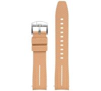 GGYTMQL Universal 20 mm STRAP Men Femmes Rubber Release Watch Band