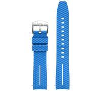 GGYTMQL Universal 20 mm STRAP Men Femmes Rubber Release Watch Band