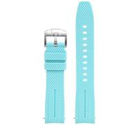 GGYTMQL Universal 20 mm STRAP Men Femmes Rubber Release Watch Band