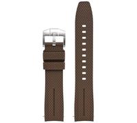 GGYTMQL Universal 20 mm STRAP Men Femmes Rubber Release Watch Band
