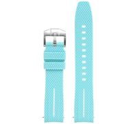 GGYTMQL Universal 20 mm STRAP Men Femmes Rubber Release Watch Band