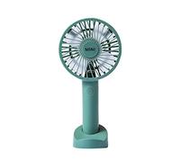 GGYTMQL USB Mini Ventilateur de Pliage Rechargeable électrique Portable maintient Les appareils de Bureau à Chargement de Chargement de Chargement de Chargement de Chargement de Charge (Couleur: