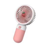 GGYTMQL USB Petit Ventilateur Charge avec Support Portable Portable Portable Mini Fourgon de Poche