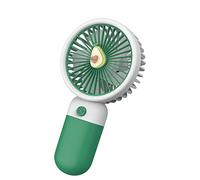 GGYTMQL USB Petit Ventilateur Charge avec Support Portable Portable Portable Mini Fourgon de Poche